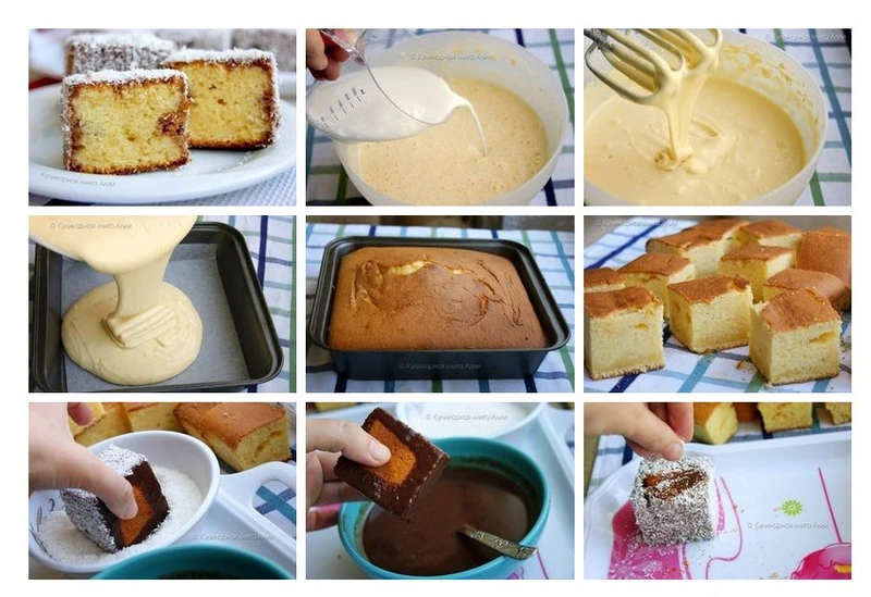 Pyszne kokosanki - przepis