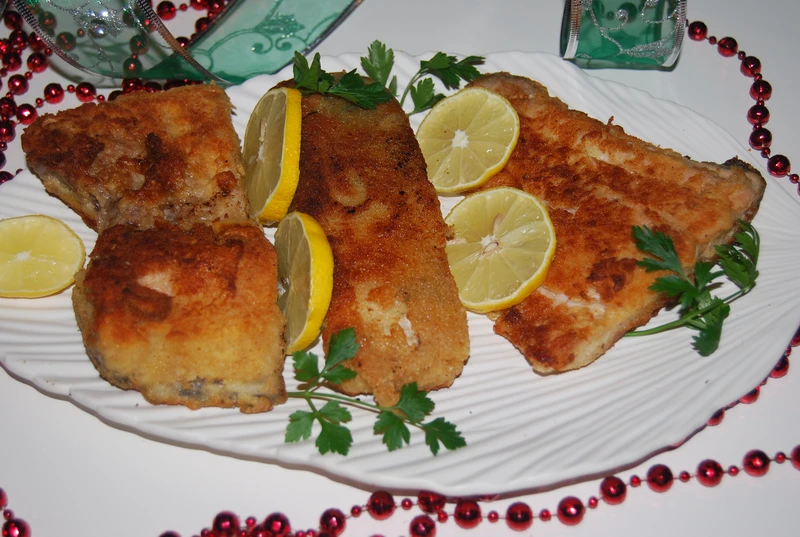 Tradycyjny karp smażony
