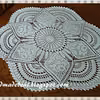 Różana serweta śr.70 cm