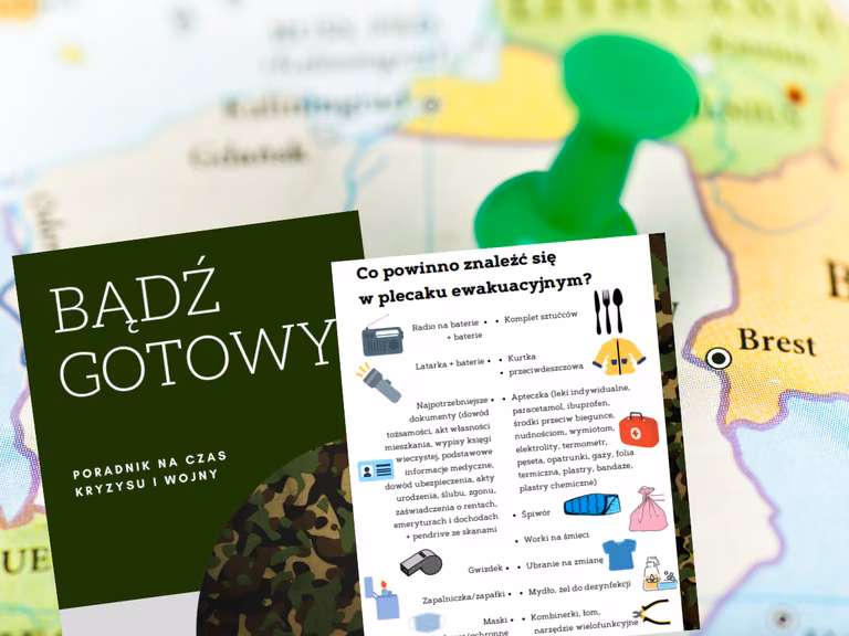 Rząd opublikował "poradnik na czas kryzysu i wojny"!