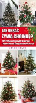 Jak Ubrać Żywą Choinkę – TOP 28 Nowoczesnych Inspiracji i Pomysłów na Świąteczne Dekoracje