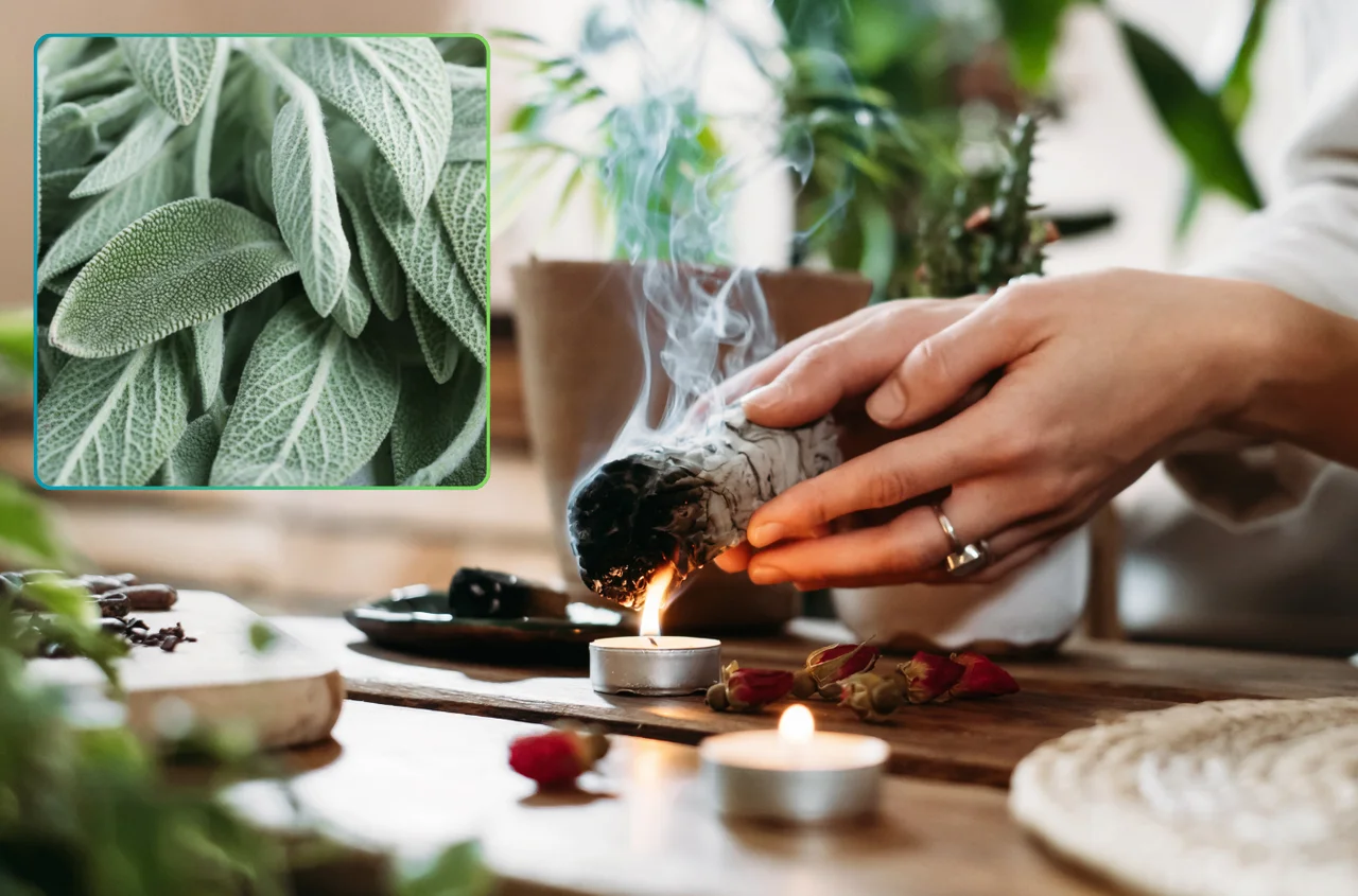 Zapal listki szałwii w bezpieczny sposób – naturalne oczyszczanie powietrza z bakterii i grzybów!