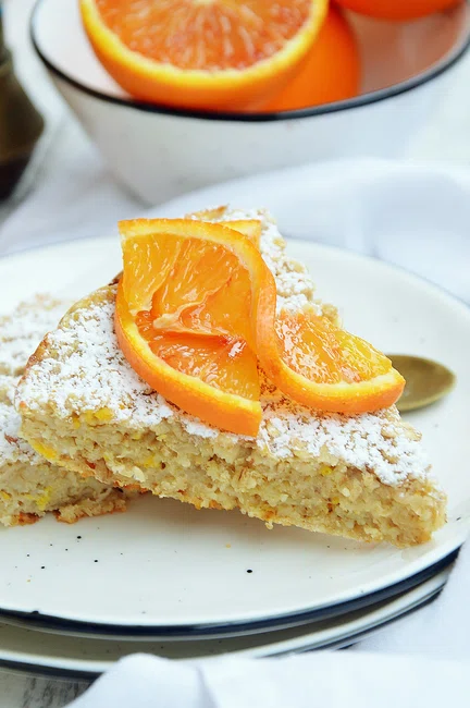 Ciasto pomarańczowe fit