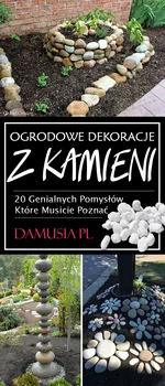Dekoracje Ogrodowe z Kamieni – 20 Genialnych Pomysłów Które Musicie Poznać