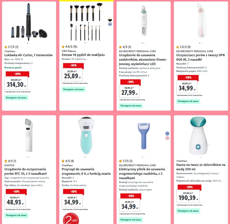 Zdjęcie Lidl wystartował z wielką akcją promocyjną! Odzież i jakościowe sprzęty nawet 135 zł taniej #6