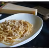 Spaghetti z orzechami