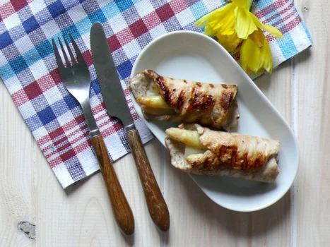 GRILLOWANY SCHAB ZE SZPARAGAMI
