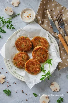 Kotlety pieczarkowe