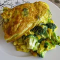 Omlet z brokułem