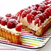 Wyjątkowo smaczna tarta z malinami. Kruche ciasto Aarona