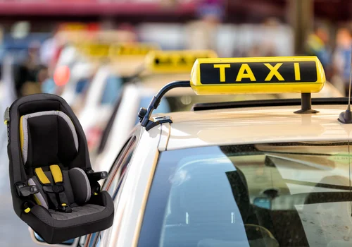 Czy w taksówce można przewozić dziecko bez fotelika?