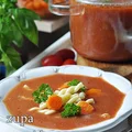 Zupa pomidorowa z makaronem
