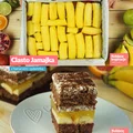Ciasto Jamajka z bananami i galaretką