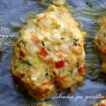 Pieczone fit kotlety drobiowe z warzywami