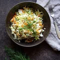 Surówka z młodej kapusty z koperkiem (dieta dr Dąbrowskiej)