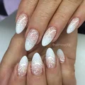 Ombre z brokatem