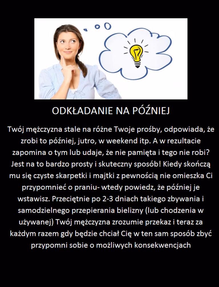 Oducz faceta odkładania wszystkiego na później!