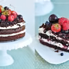 TORT CZEKOLADOWY Z OWOCAMI