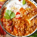 Chili con carne z dynią