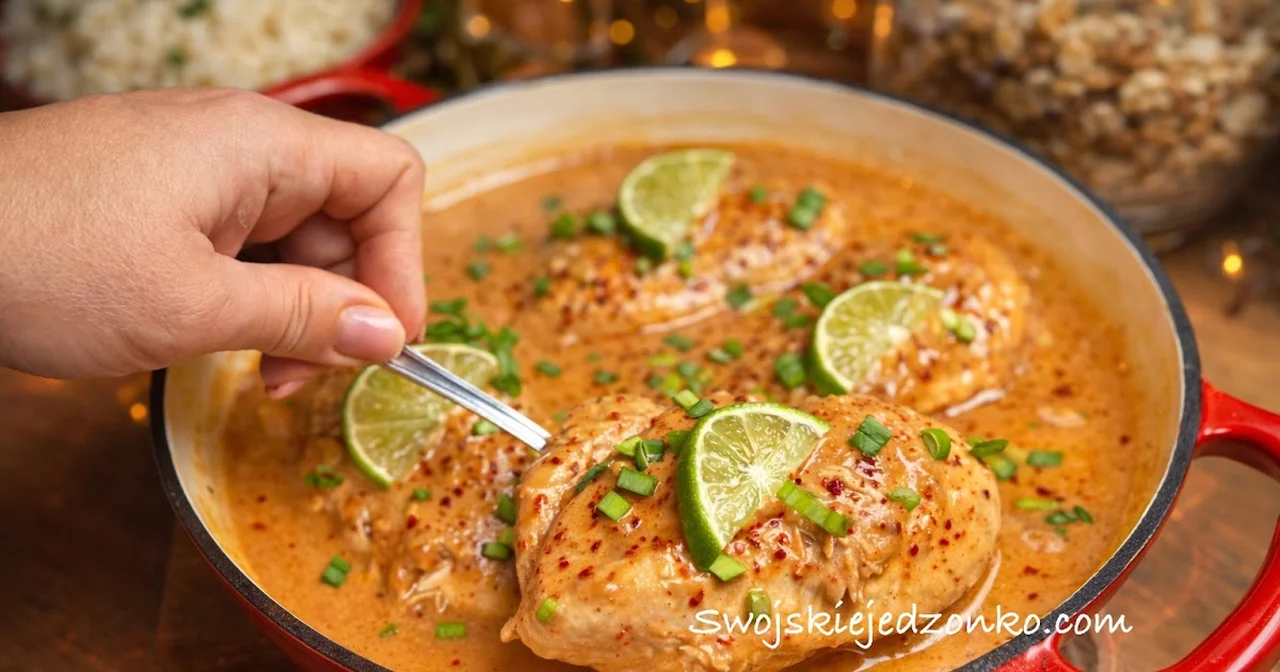 Tajski kurczak orzechowy w kilka minut