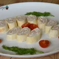 Szybka tortilla z szynką i serkiem