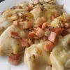 Pierogi z kaszą gryczaną i mięsem