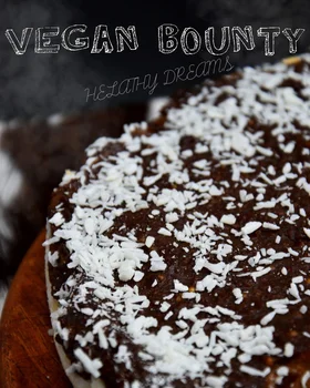 Vegan bounty z chałwą