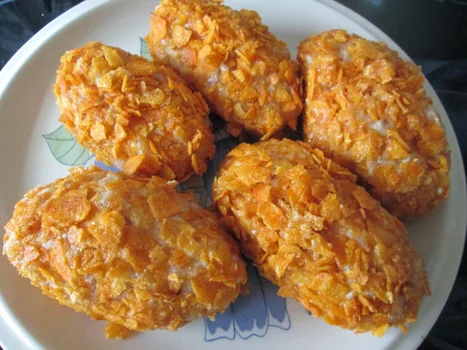 Kurczak w panierce z chipsów