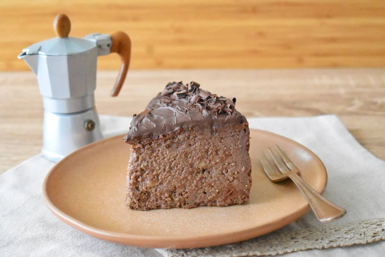 Włoski sernik czekoladowy - "Migliaccio" z kaszka semoliną i ricottą