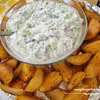 Młode ziemniaczki pieczone z tzatziki