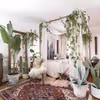 Sypialnia w stylu boho
