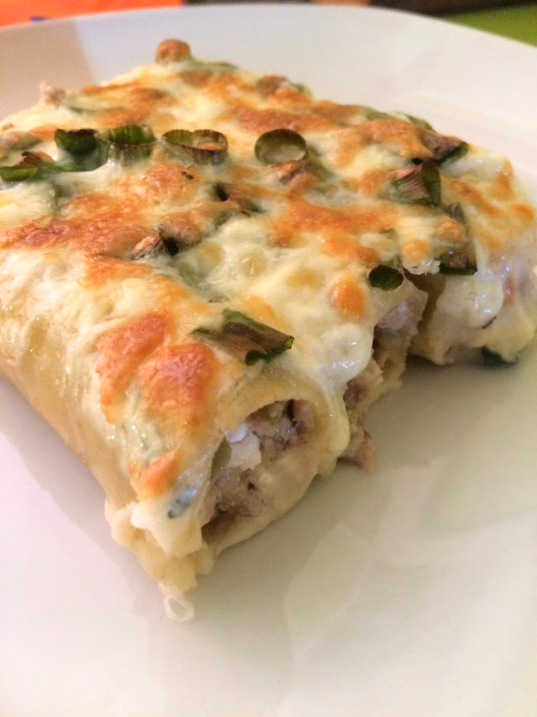 Cannelloni z suszonym pomidorem i serem feta