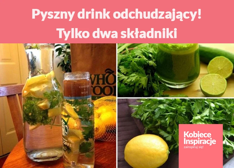 Pyszny drink odchudzający! Tylko dwa składniki
