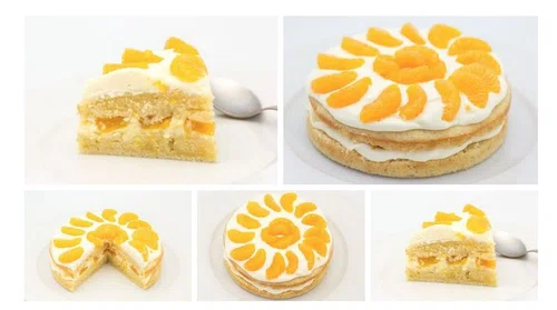 Tort mandarynkowy