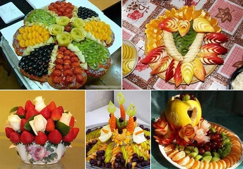 Dekoracje z owoców