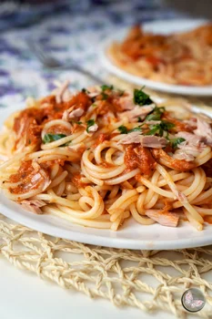 Spaghetti z tuńczykiem