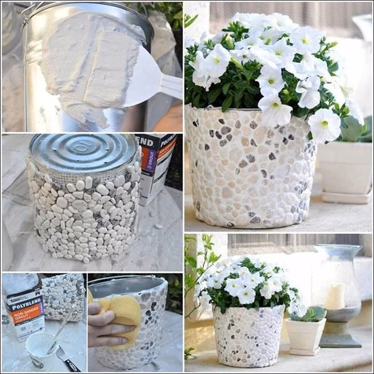DIY Doniczka z wiaderka