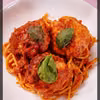 Spaghetti zapiekane z pulpecikami