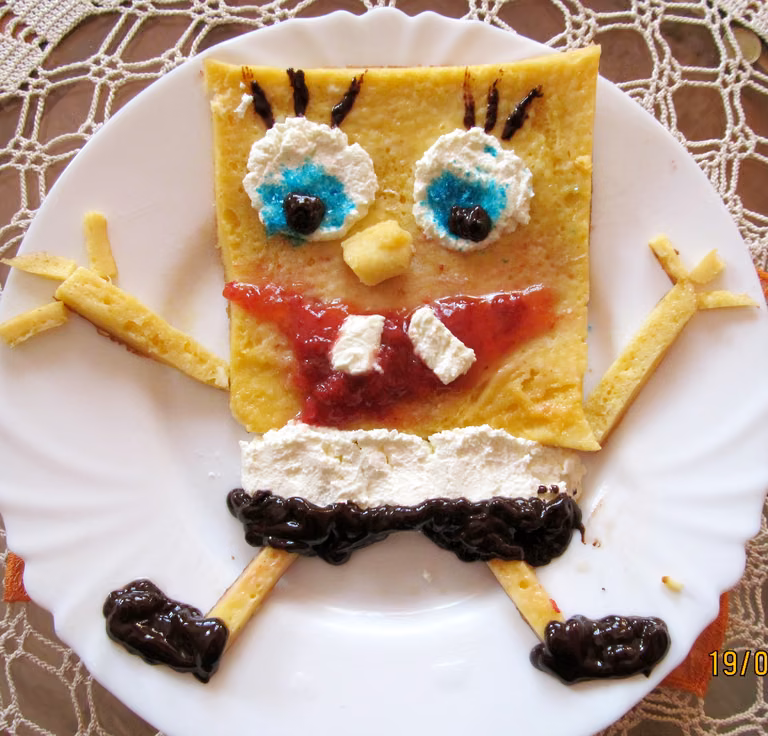 Omlet spangebob kanciastoporty
