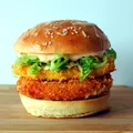 Burger drwala z kurczakiem
