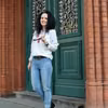 Bluzka z pięknym ręcznie szytym haftem
