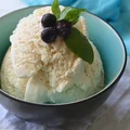 Kremowe lody śmietankowe z dwóch składników