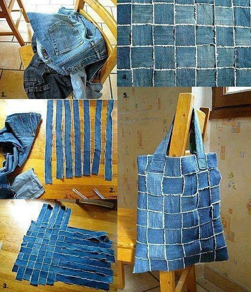Oryginalna torba z jeansu!
