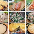 Tarta z łososiem i szpinakiem