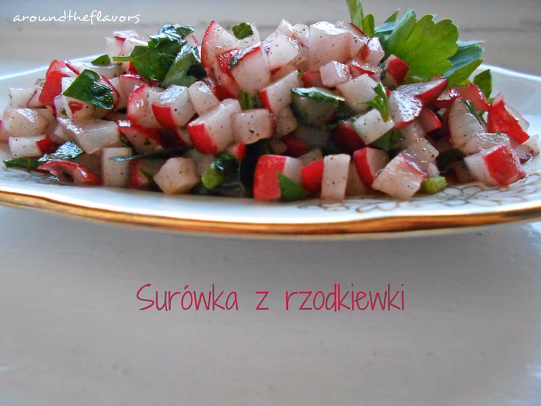 Surówka z rzodkiewki