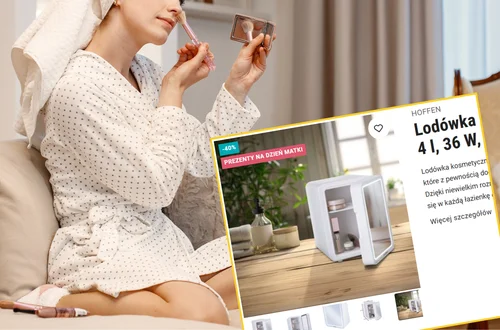 Biedronka sprzedaje kosmetyczny hit 40% taniej! Ta lodówka to gorący trend wśród blogerek urodowych