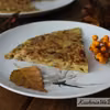 Omlet jesienny z grzybami i orzechami