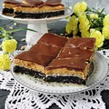 Wafle z bajaderką i masłem orzechowym