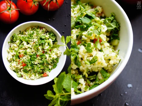 Tabbouleh z kaszą jaglaną (7 składników)