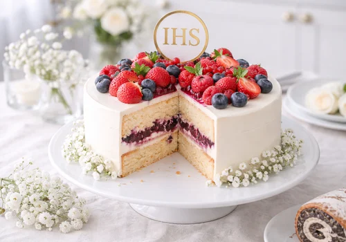 Tort na komunię – ten zestaw smaków jest idealny: nie za słodki i nie za kwaśny!